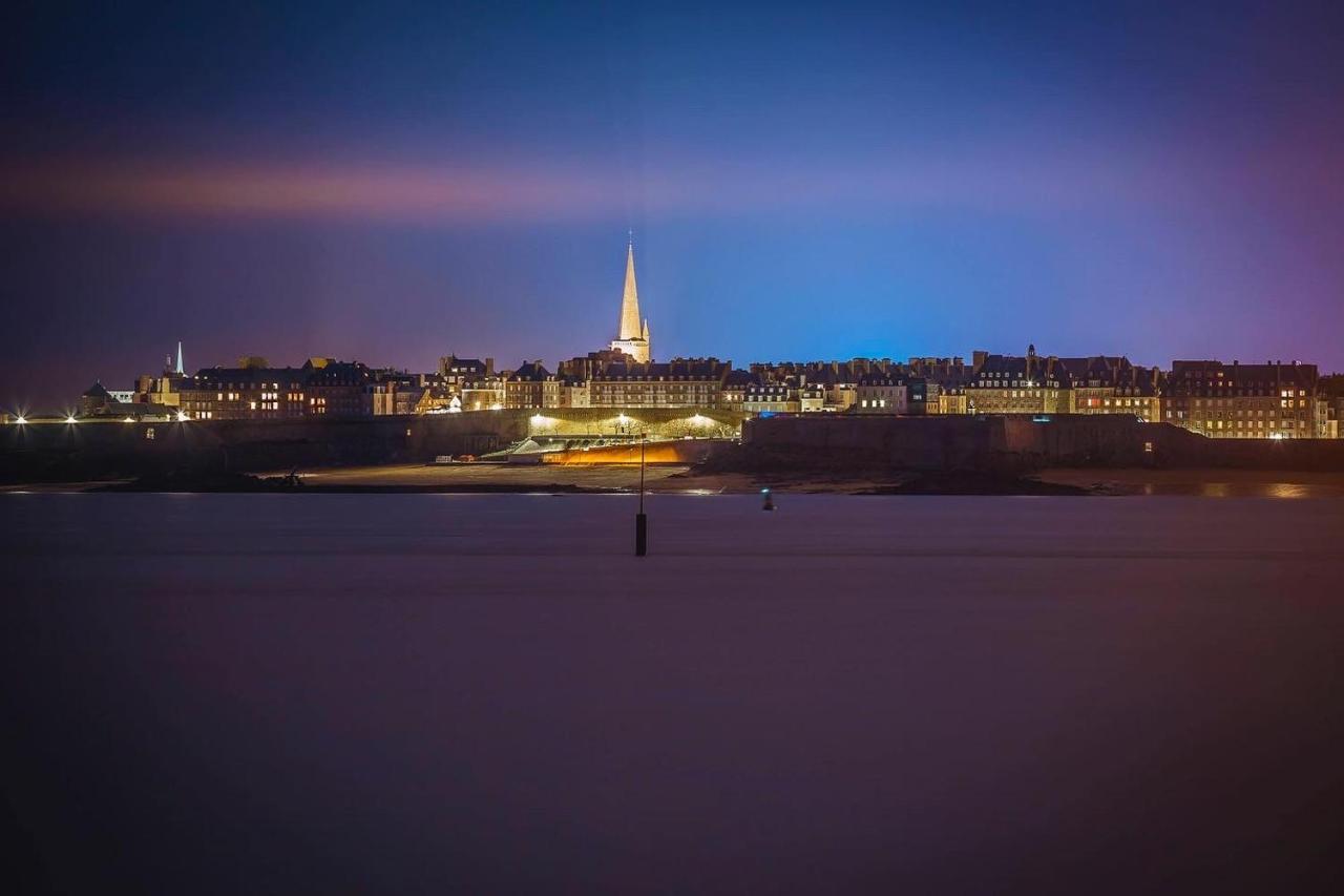 La Maison Les Mimosas Le Minihic-sur-Rance Buitenkant foto